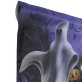 Pumpkins and Ghost Spooky Halloween Outdoor House Flag 28" X 40"